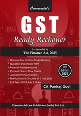 Commercial's GST Ready Reckoner book by CA Pankaj Goel